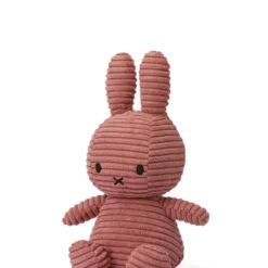 Alternative view of Miffy - Eco Corduroy Dusty Rose 23 cm