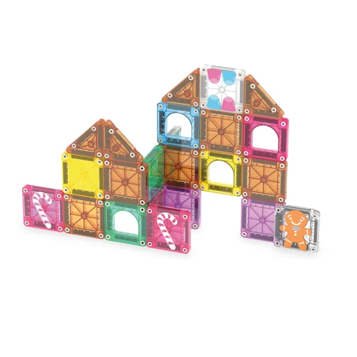Magna-Tiles - Ginger Bread Travel Set – Bild 3