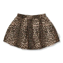 Petit Blush - Ballon Skirt Leopard AOP