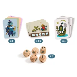 Alternative view of Djeco - Spiele: Pirates 'n' Dice