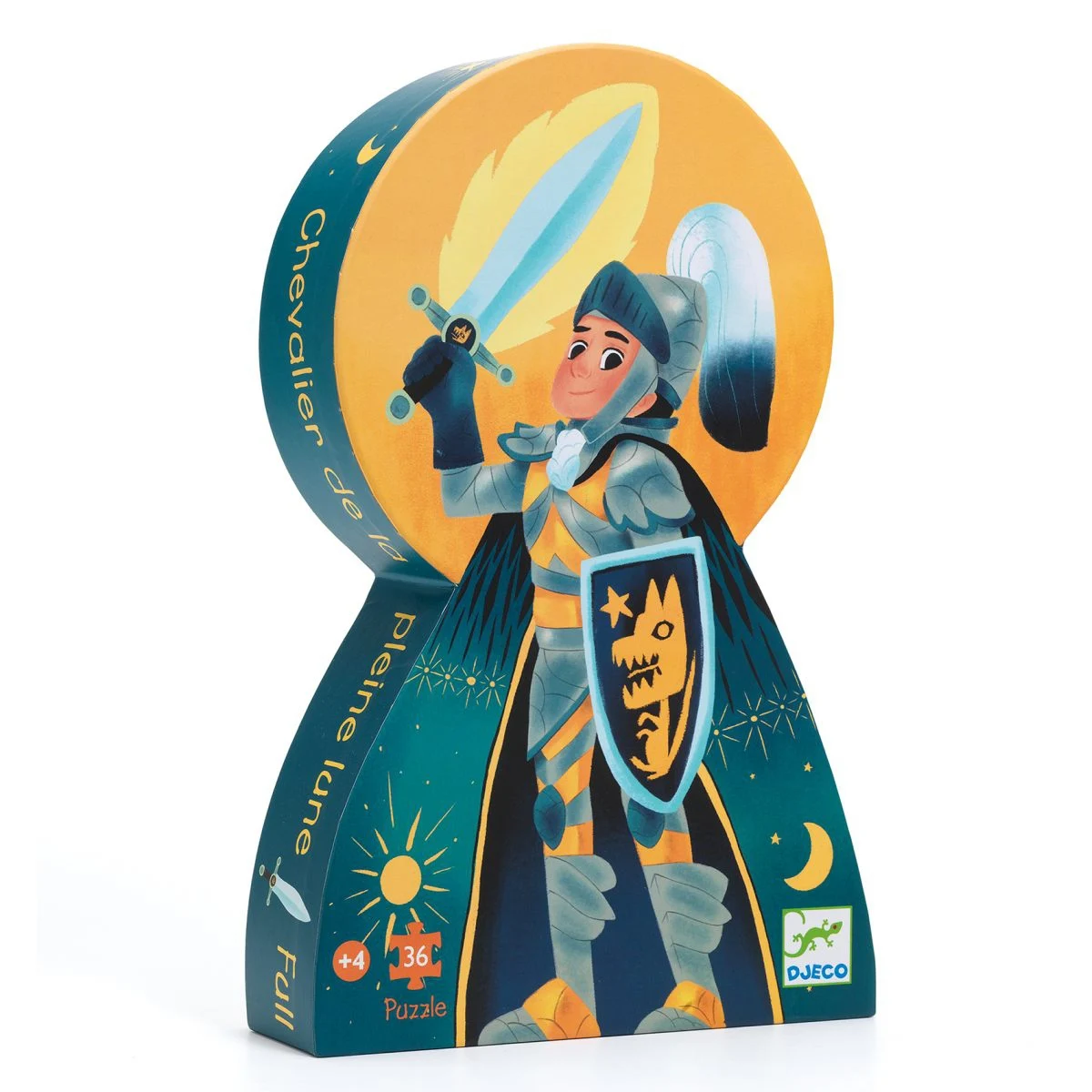 Djeco - Puzzle: Ritter des Vollmonds