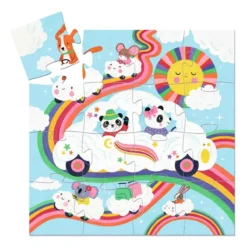 Alternative view of Djeco - Puzzle: Wolkenauto