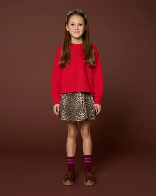 Petit Blush - Ballon Skirt Leopard AOP – Bild 2